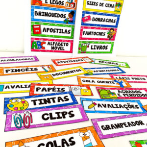 ETIQUETAS ORGANIZADORAS