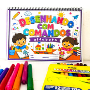 DESENHANDO COM COMANDOS (ALFABETO)