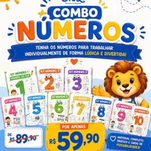 COMBO NÚMEROS DE 1 A 10