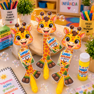LANÇA BOLHAS GIRAFA